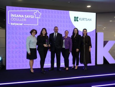 Kurtsan Şirketler Grubu Kariyer.net İnsana Saygı Ödülü’nü aldık