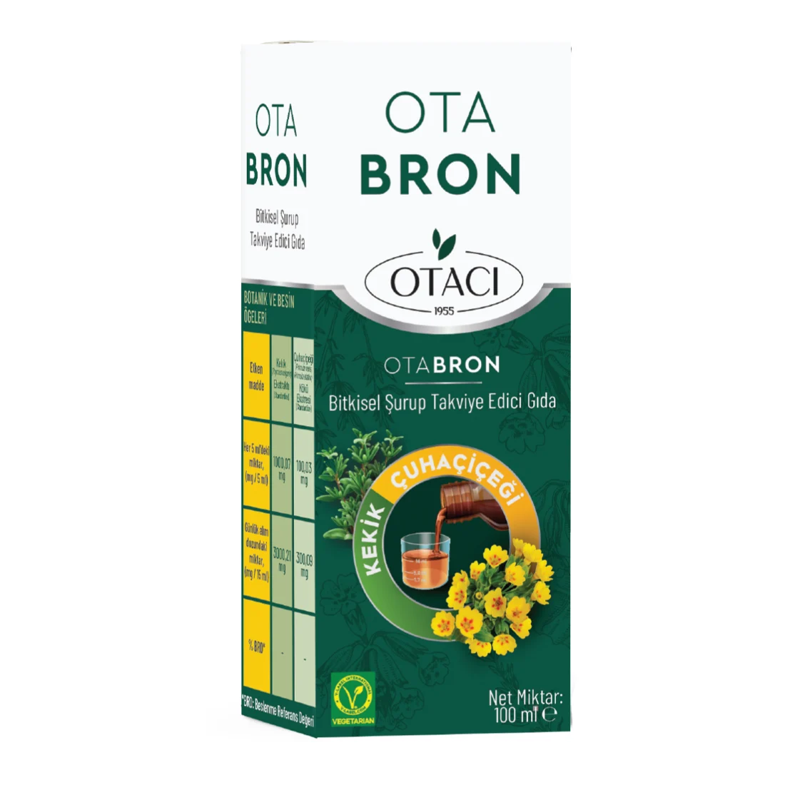 Otacı Takviye Edici Gıda 14 otabron 100ml