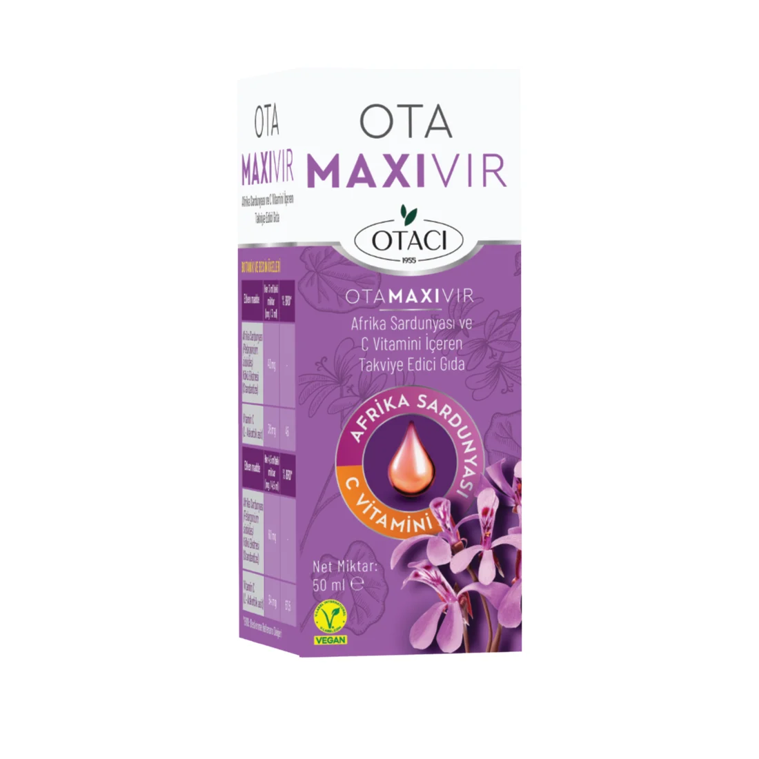 Otacı Takviye Edici Gıda 11 otamaxivir 50ml
